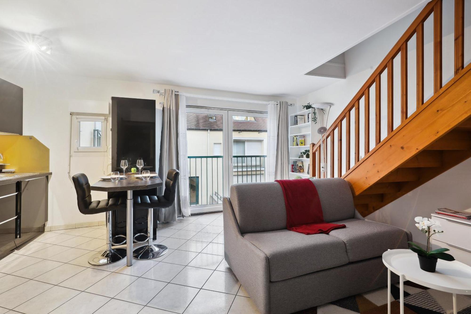 Chic Apart Duplex With Parking Palaiseau Exterior foto