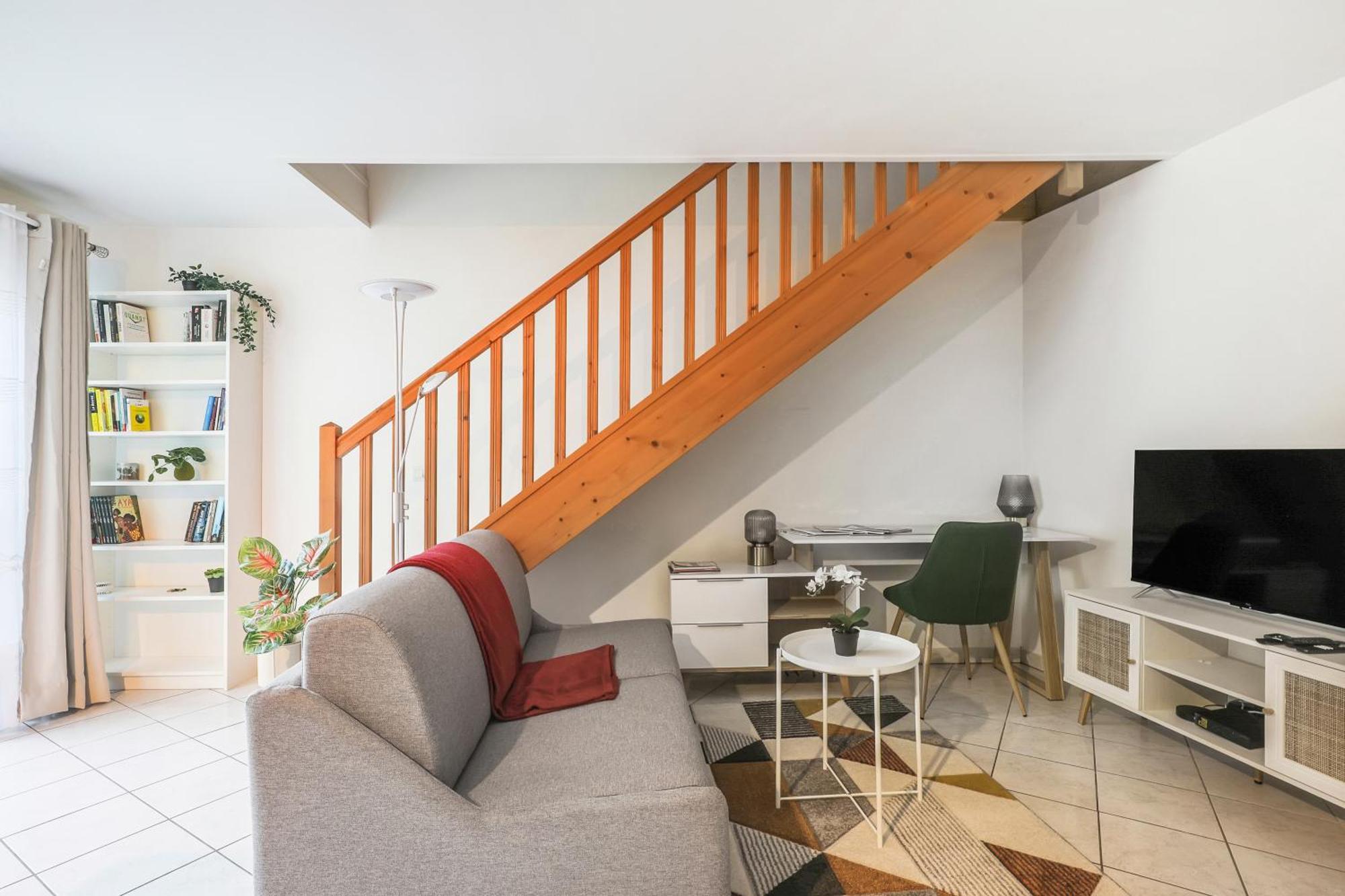 Chic Apart Duplex With Parking Palaiseau Exterior foto